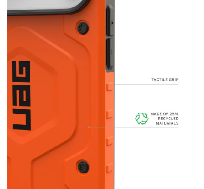 UAG Чохол до мобільного телефона UAG Pathfinder MagSafe iPhone 17 Pro Max Orange (114549119797)