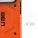 UAG Чохол до мобільного телефона UAG Pathfinder MagSafe iPhone 17 Pro Max Orange (114549119797)