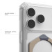 UAG Чохол до мобільного телефона UAG Plasma XTE MagSafe iPhone 17 Pro Max Clear/Titanium (114528114G36)