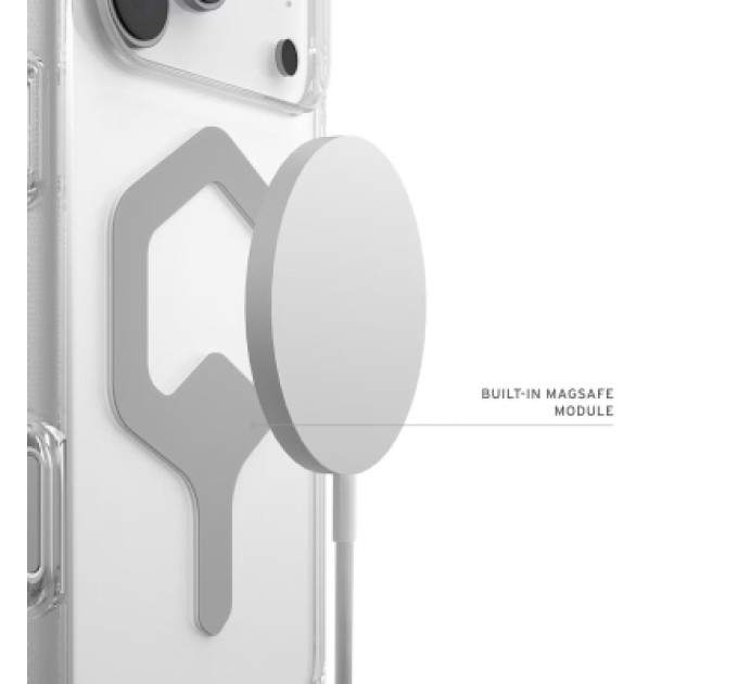 UAG Чохол до мобільного телефона UAG Plyo MagSafe iPhone 17 Pro Max Ice/Silver (114530114333)