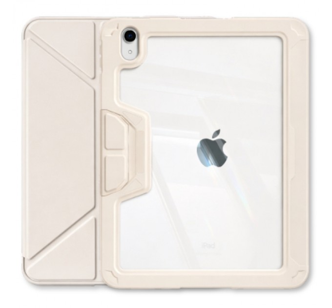 Чохол до планшета BeCover Rugged Origami Transparent Apple iPad 10.9" (2022/2024) / iPad (A16) 2025 11" Beige (714970)