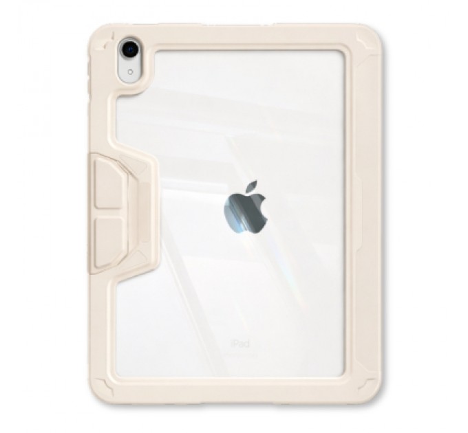 Чохол до планшета BeCover Rugged Origami Transparent Apple iPad 10.9" (2022/2024) / iPad (A16) 2025 11" Beige (714970)