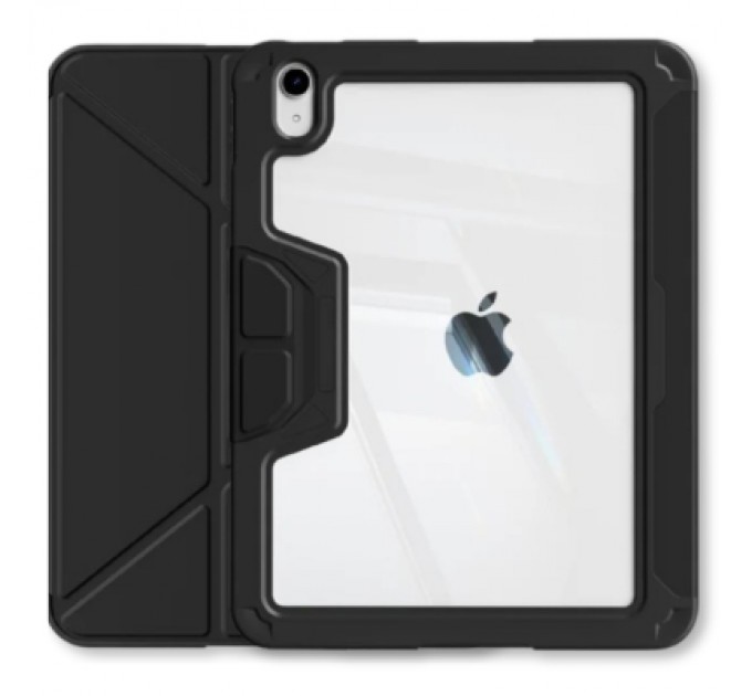 Чохол до планшета BeCover Rugged Origami Transparent Apple iPad 10.9" (2022/2024) / iPad (A16) 2025 11" Black (714966)