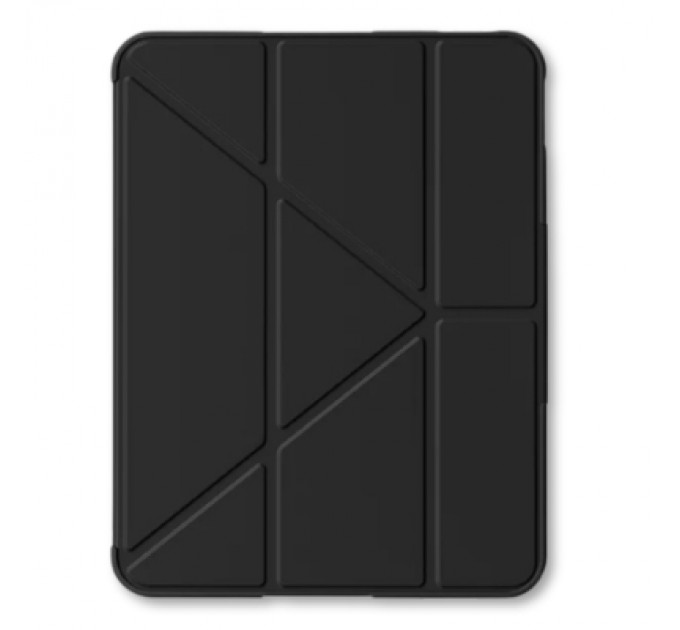 Чохол до планшета BeCover Rugged Origami Transparent Apple iPad Air (4/5) 2020/2022 10.9" Black (714967)