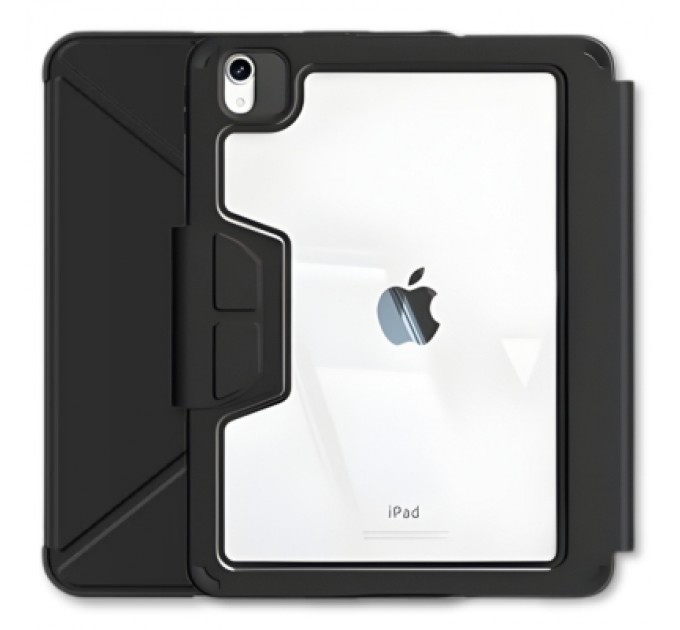 Чохол до планшета BeCover Rugged Origami Transparent Apple iPad Air (4/5) 2020/2022 10.9" Black (714967)