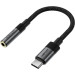 Acefast Перехідник USB-C to 3.5mm F 0.15m DAC audio black Acefast (6974316285281)