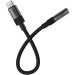 Acefast Перехідник USB-C to 3.5mm F 0.15m DAC audio black Acefast (6974316285281)