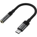 Acefast Перехідник USB-C to 3.5mm F 0.15m DAC audio black Acefast (6974316285281)