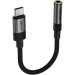 Acefast Перехідник USB-C to 3.5mm F 0.15m DAC audio black Acefast (6974316285281)