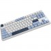 Клавіатура Ajazz AK870 V2 Flying Fish Switch USB UA White/Blue (AK870-V2-FF-BWB)