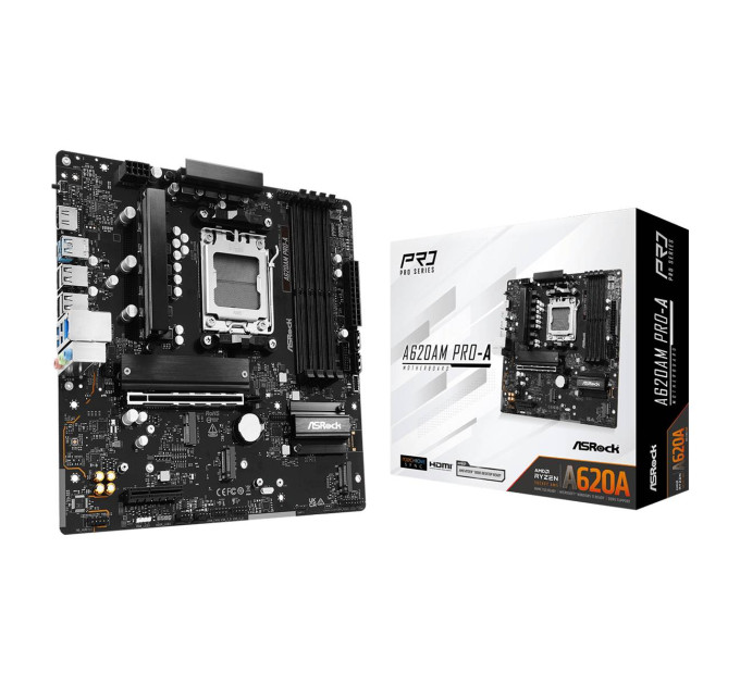 ASRock Материнська плата ASRock A620AM Pro-A Socket AM5
