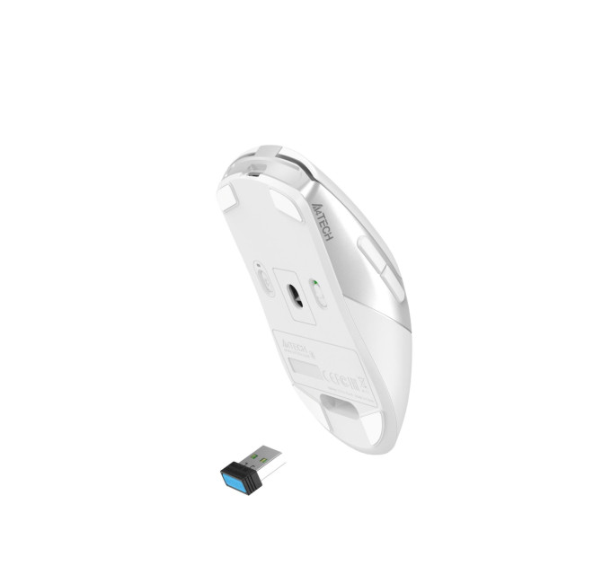 A4Tech Миша бездротова A4Tech Fstyler FB50C Plus White