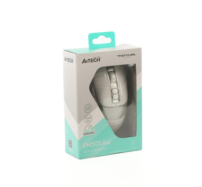 A4Tech Миша A4Tech Fstyler FM50S Plus White