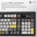 Ajazz Клавіатура бездротова Ajazz AK980 V2 Maillard Switch Black (AK980-V2-M-BGY)
