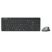 A4Tech Комплект (клавіатура, мишка) бездротовий A4Tech Fstyler FG2400 Air2 Black