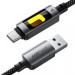 Acefast Дата кабель USB 2.0 AM to USB-C 1.2m 60W black Acefast (6974316284673)
