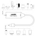 PowerPlant Пристрій захоплення відео PowerPlant HDVC2-C HDMI (F) - 2.0 USB Type-C (M) (CA914708)