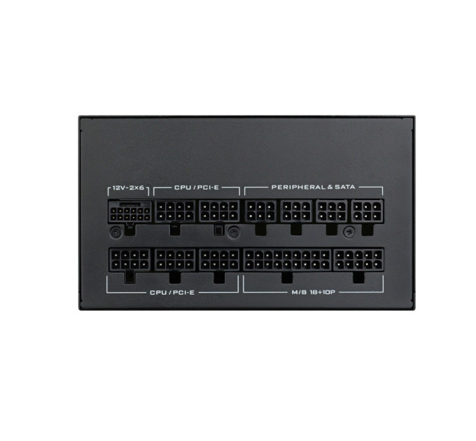 Lian Li Блок живлення Lian Li SX1000P Black, EU Cord (G9P.SX1000P.B000.EU)