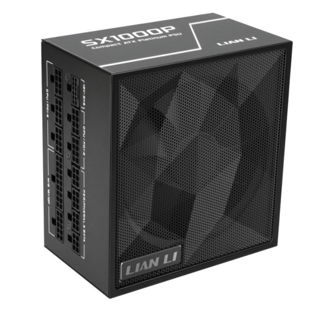 Lian Li Блок живлення Lian Li SX1000P Black, EU Cord (G9P.SX1000P.B000.EU)