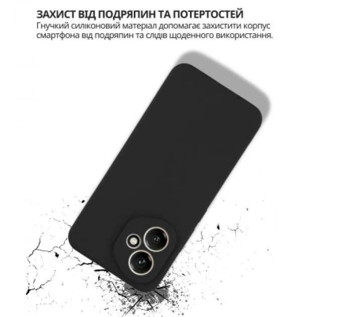 Чохол до мобільного телефона BeCover silicone Honor 400 Black (714944)