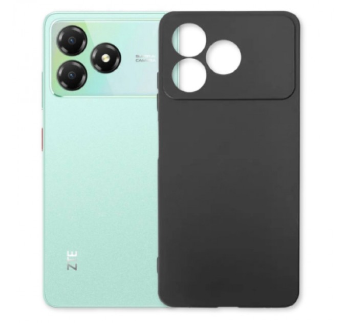 Чохол до мобільного телефона BeCover silicone ZTE Blade A36 / Nubia A36 Black (714936)