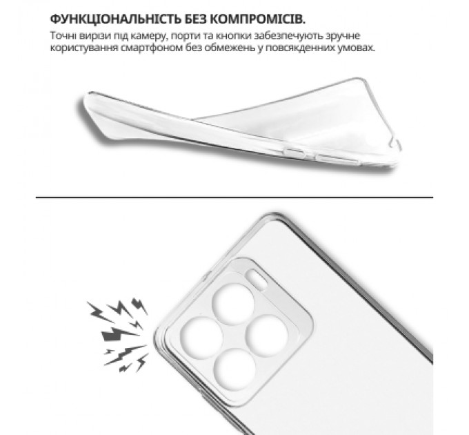 Чохол до мобільного телефона BeCover silicone ZTE Blade A56 Transparent (714907)