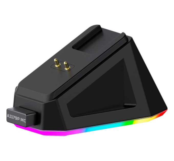 Ajazz Мишка Ajazz AJ179P MC Charging Dock Wireless/Bluetooth/USB Black (AJ179P-MC-B)