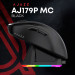 Ajazz Мишка Ajazz AJ179P MC Charging Dock Wireless/Bluetooth/USB Black (AJ179P-MC-B)
