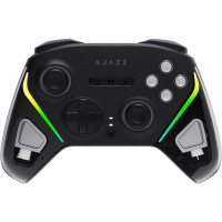 Геймпад Ajazz GP100 2.4G/BT/USB Switch/PC/iOS/Android RGB Black (GP100-B)