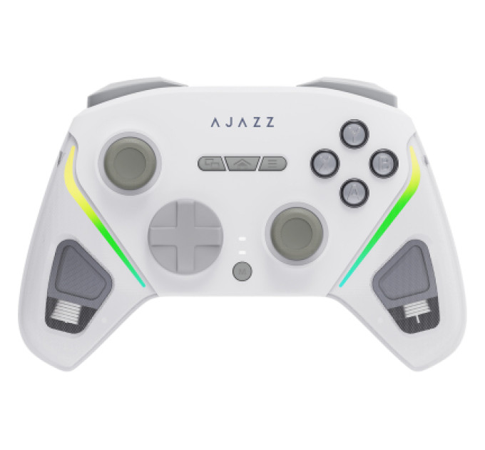 Ajazz Геймпад Ajazz GP100 2.4G/BT/USB Switch/PC/iOS/Android RGB White (GP100-W)