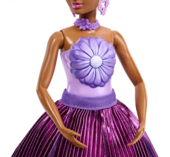 Лялька Barbie Набір-сюрприз з лялькою Barbie Petal Pop Фіолетова маргаритка (JMF58)