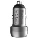 ColorWay Зарядний пристрій ColorWay USB-C PD35W + USB QC3.0 car adapter (CW-CHA066PD-GR)