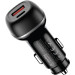 ColorWay Зарядний пристрій ColorWay USB-C PD45W + USB QC3.0 car adapter (CW-CHA067PD-BK)