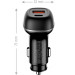 ColorWay Зарядний пристрій ColorWay USB-C PD45W + USB QC3.0 car adapter (CW-CHA067PD-BK)