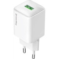 ColorWay Зарядний пристрій ColorWay USB QC3.0 18W white (CW-CHS063Q-WT)
