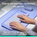 Logitech Клавіатура Logitech POP Icon Keys Bluetooth UA Lilac (920-013074)
