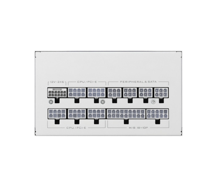 Lian Li Блок живлення Lian Li SX1000P White, EU Cord (G9P.SX1000P.W000.EU)