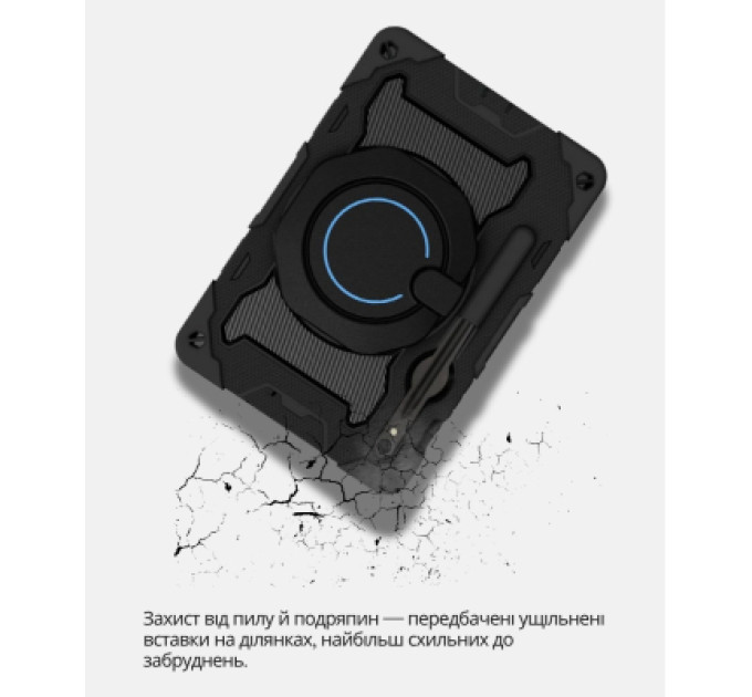 BeCover Чохол до планшета BeCover Stand Samsung Galaxy Tab S10 FE Plus (SM-X620/SM-X626) 13.1" Black (714564)