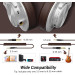 OneOdio Навушники OneOdio Fusion A70 Bluetooth+3,5мм/6,35мм Silver/Brown (A70 Silver Brown)