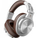 OneOdio Навушники OneOdio Fusion A70 Bluetooth+3,5мм/6,35мм Silver/Brown (A70 Silver Brown)