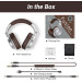 OneOdio Навушники OneOdio Fusion A70 Bluetooth+3,5мм/6,35мм Silver/Brown (A70 Silver Brown)