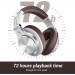 OneOdio Навушники OneOdio Fusion A70 Bluetooth+3,5мм/6,35мм Silver/Brown (A70 Silver Brown)