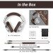 OneOdio Навушники OneOdio Fusion A70 Bluetooth+3,5мм/6,35мм Silver/Brown (A70 Silver Brown)