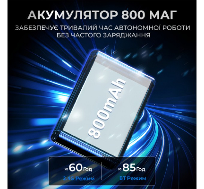 Мишка Ajazz AJ199 MAX Carbon fiber Wireless/Bluetooth/USB Black (AJ199-MAX-B)