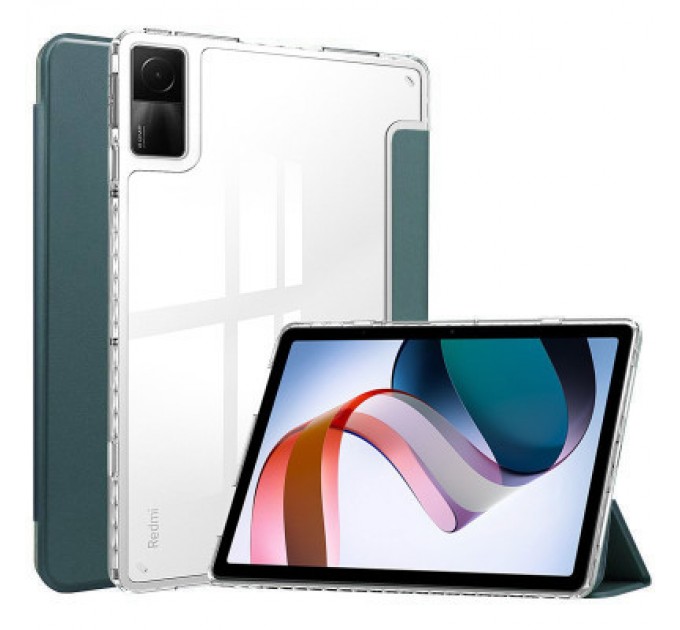 BeCover Чохол до планшета BeCover Soft Edge Stylus Mount Xiaomi Redmi Pad SE 11" Dark Green (710782)