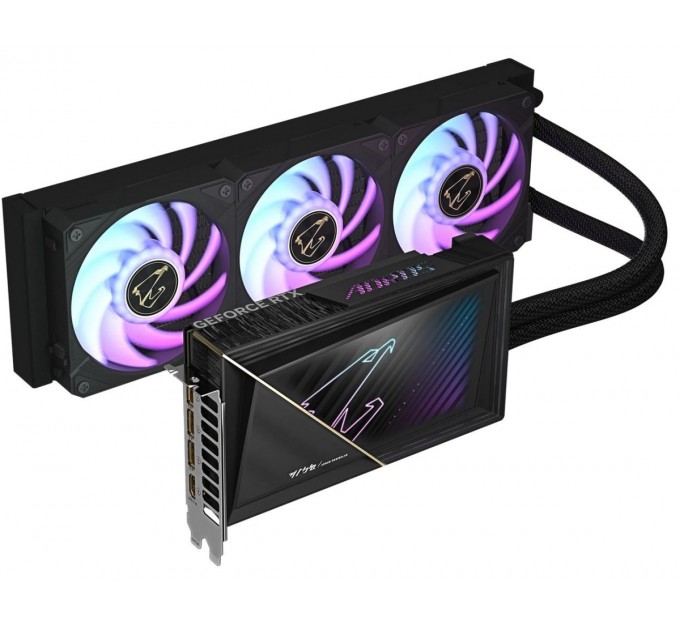 Відеокарта GF RTX 5080 16GB GDDR7 Aorus Xtreme Waterforce Gigabyte (GV-N5080AORUSX W-16GD)