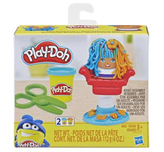 Hasbro Набір для творчості Hasbro Play-Doh Mini Улюблені набори в мініатюрі Божевільні зачіски (E4902_E4918)