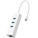 TP-Link Мережевий адаптер TP-Link UE330C (USB-C 3.0, 10/100/1000Mbps, 3xUSB 3.0 HUB)