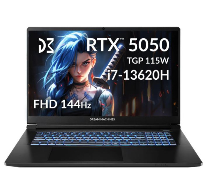 Dream Machines Ноутбук Dream Machines RG5050-17 (RG5050-17UA31)