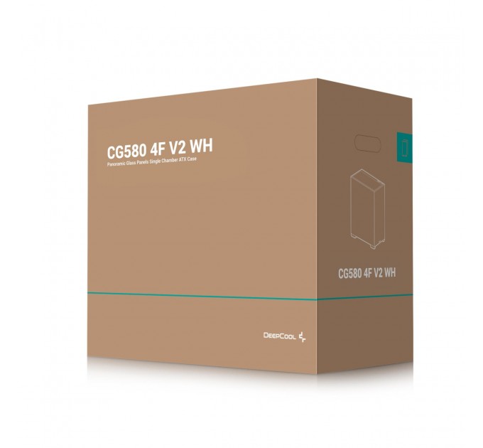 Корпус DeepCool CG580 4F V2 White (R-CG580-WHADA4-G-2) без БЖ